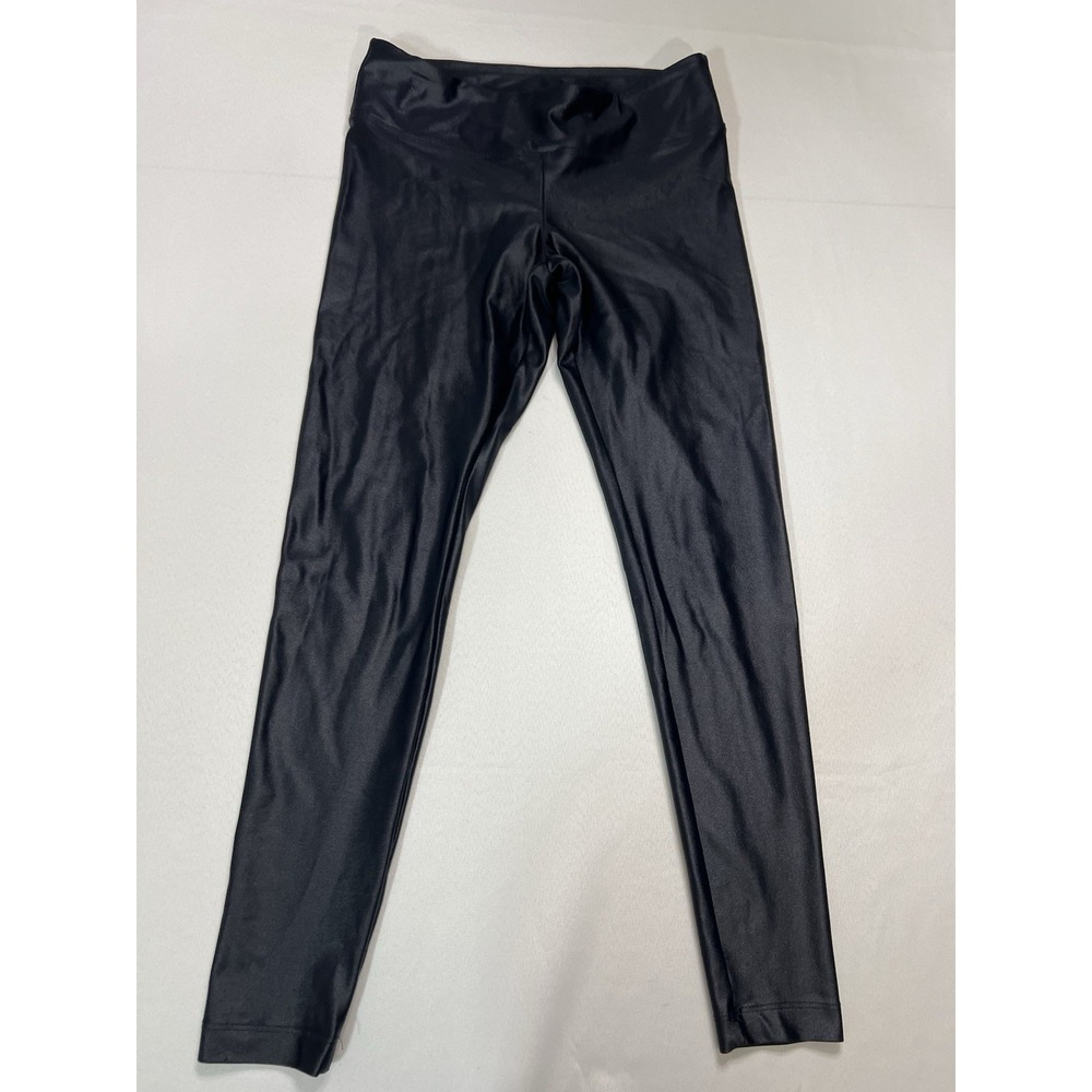 Koral Lustrous R Rise Black Legging Women's Size M Workout Gym Athletic Low